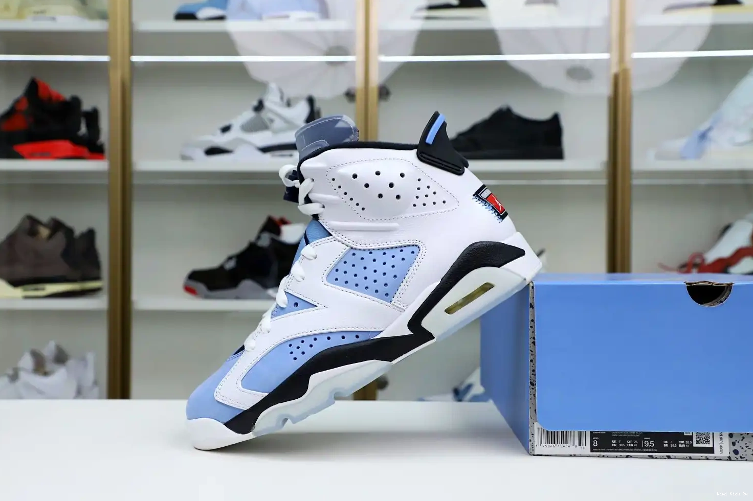 RETRO JORDAN Kimikick HOME' 'UNC 6 AIR 0407